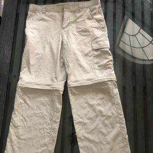 Columbia kids PFG Fishing Pants sz L